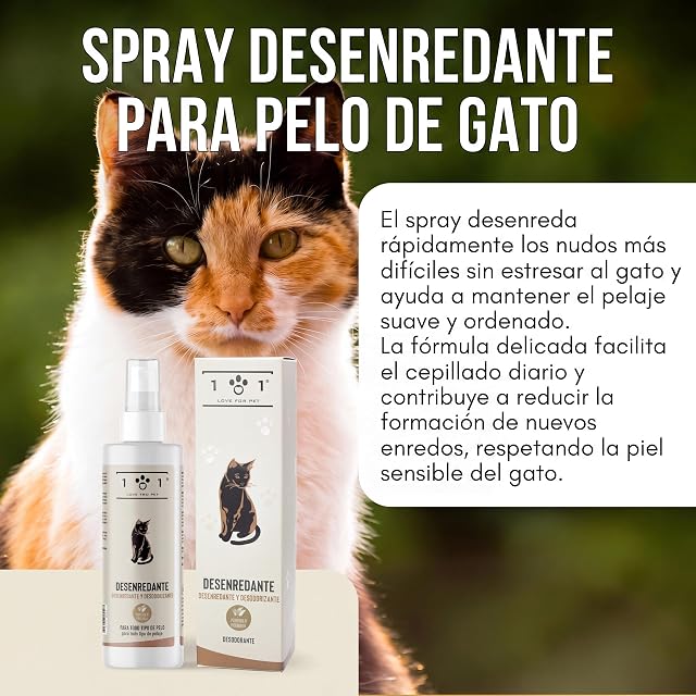 Foto 2 de 7 de Spray para desenredar el pelo, desenredar y desenredar gatos