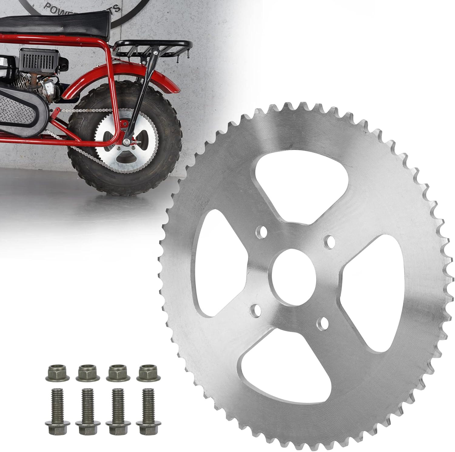420 60T Rear Drive Wheel Sprocket for Coleman BT200X CT200U Trail 200