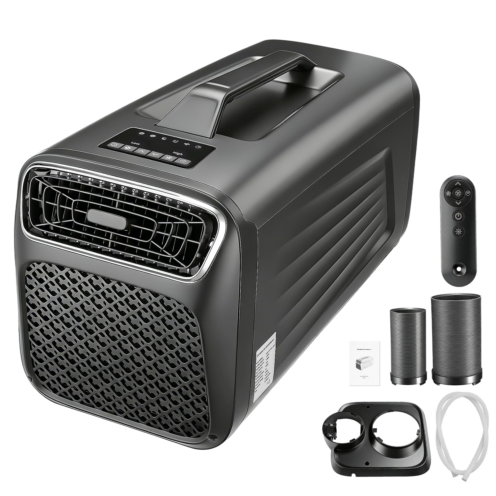 2-in-1 Portable Ac Air Conditioner & Heater, 5200 BTU (1500W) Fast Cooling