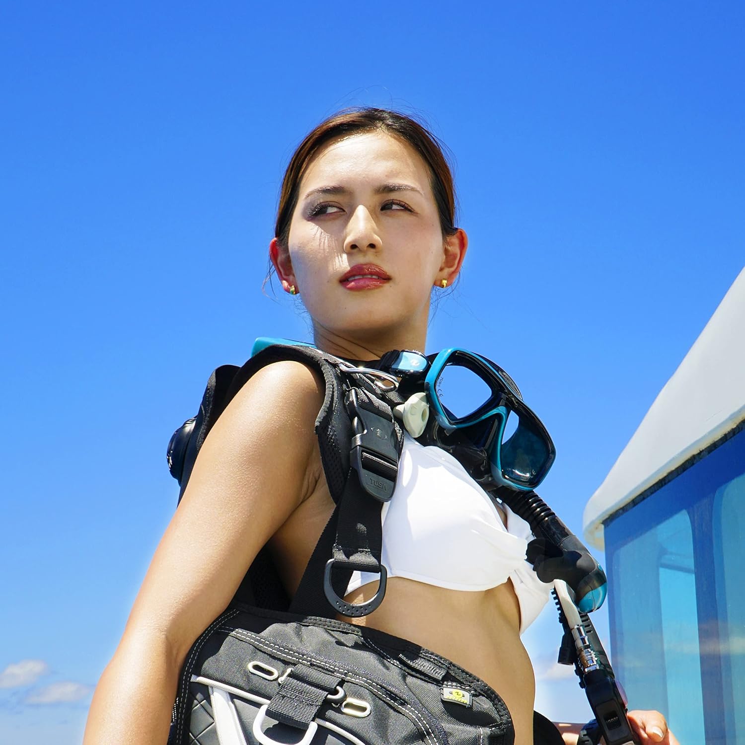 TUSA M-212 Freedom Ceos Scuba Diving Mask - Image 4