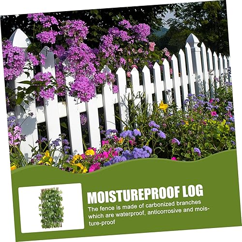 Miniatura 4 de Rejilla de privacidad para valla, panel de enrejado, valla de sauce, planta de árbol de sauce, valla de hojas retráctil, maceteros de balcón,