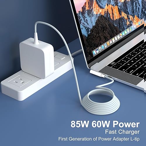 Miniatura 2 de Compatible con cargador Mac Book Pro, adaptador de alimentación de 85 W 60 W L-Tip para MacBook Pro 13 15 17 pulgadas antes de mediados de 2012,