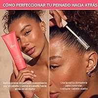 Vista 7 de Crema de peinado 3-en-1 de fruta de cactus DAE - Estilos suaves, preparaciones para peinados brillantes, define rizos (142 ml)