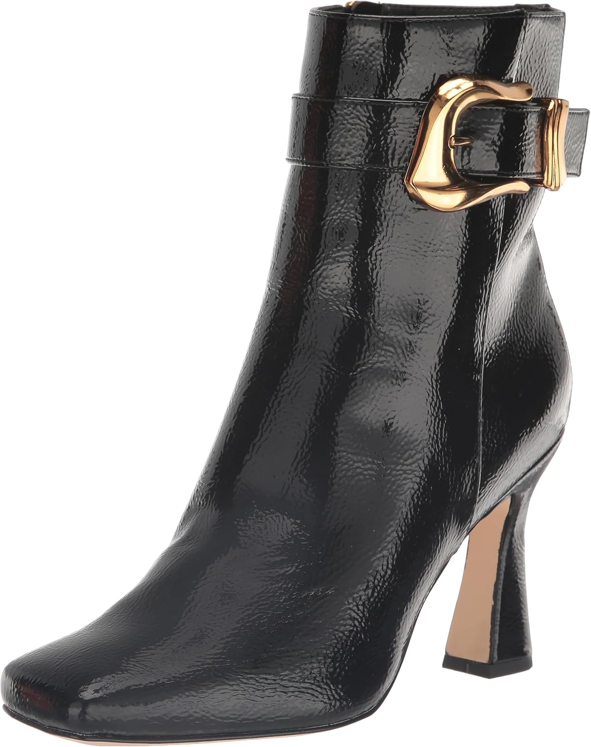 Circus NY by Sam Edelman Women's Evie Fashion Boot, Black Patent, 6.5