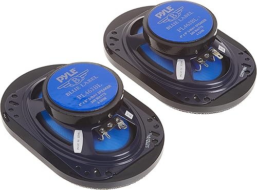 Miniatura 6 de Pyle Sistema de altavoces de sonido de tres vías de 4 x 6 pulgadas, audio audio, triaxial de rango medio, 240 vatios por par con sistema de