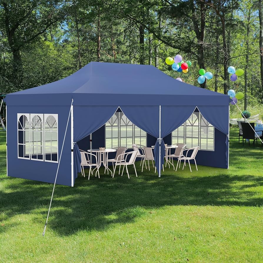 Amazon.com : Tangkula 10x20 Ft Pop Up Canopy, UPF 50+