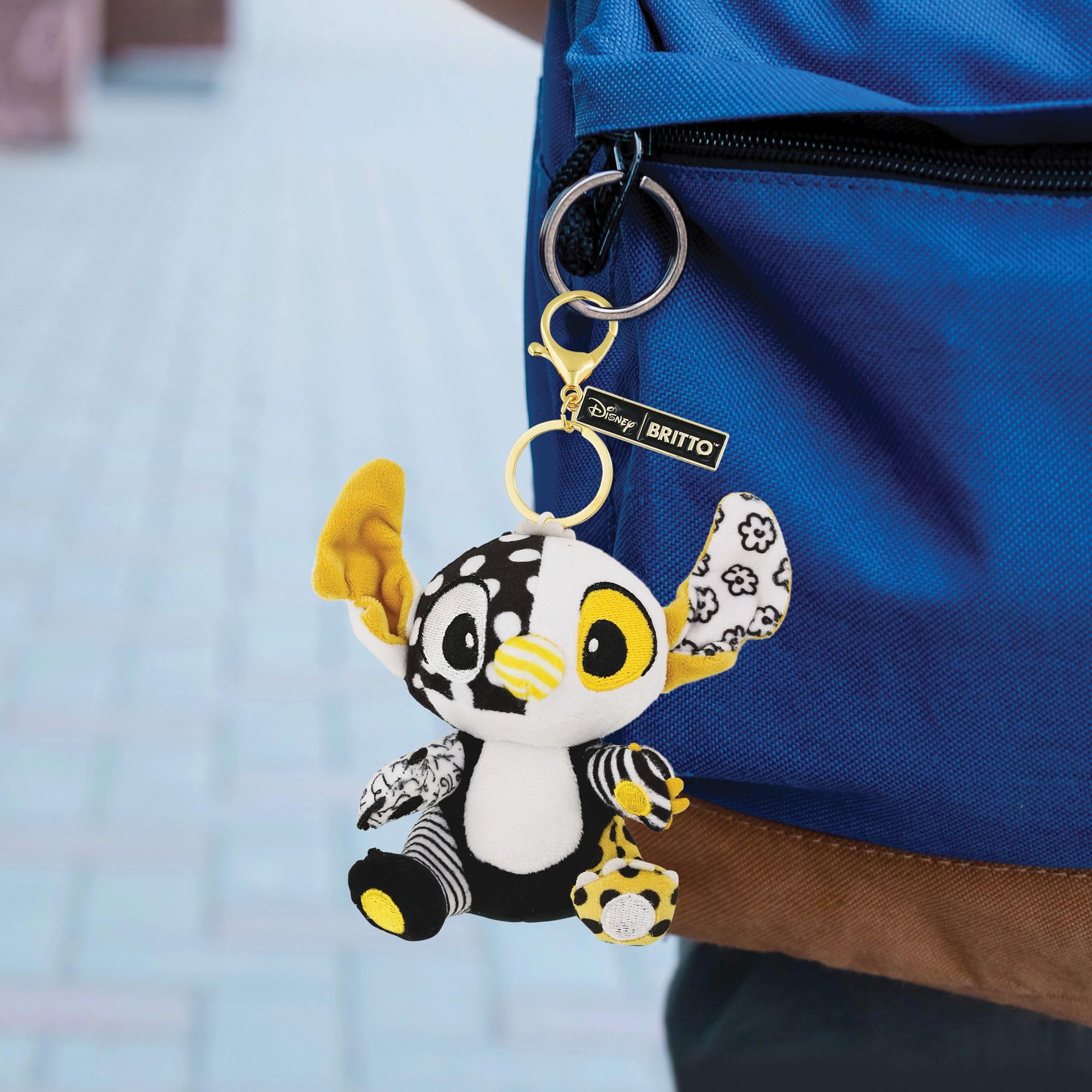 Amazon.co.jp: Disney by Britto スティッチ キーホルダー