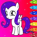 Easy to use, and 100 % FREE. GLitter Coloring My Book Pony Game For Game