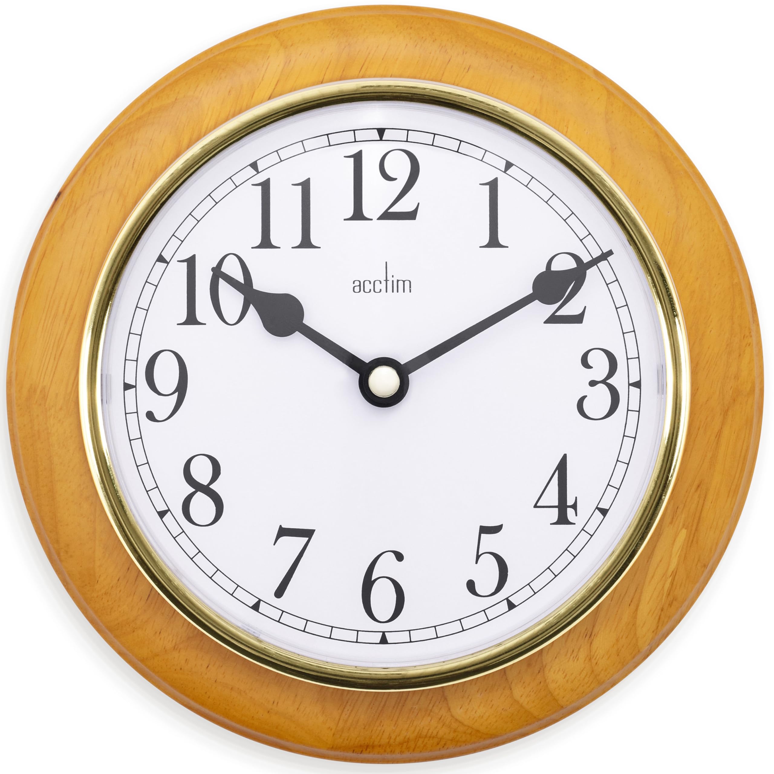 Acctim 24170 Maine Wall Clock, Cherry