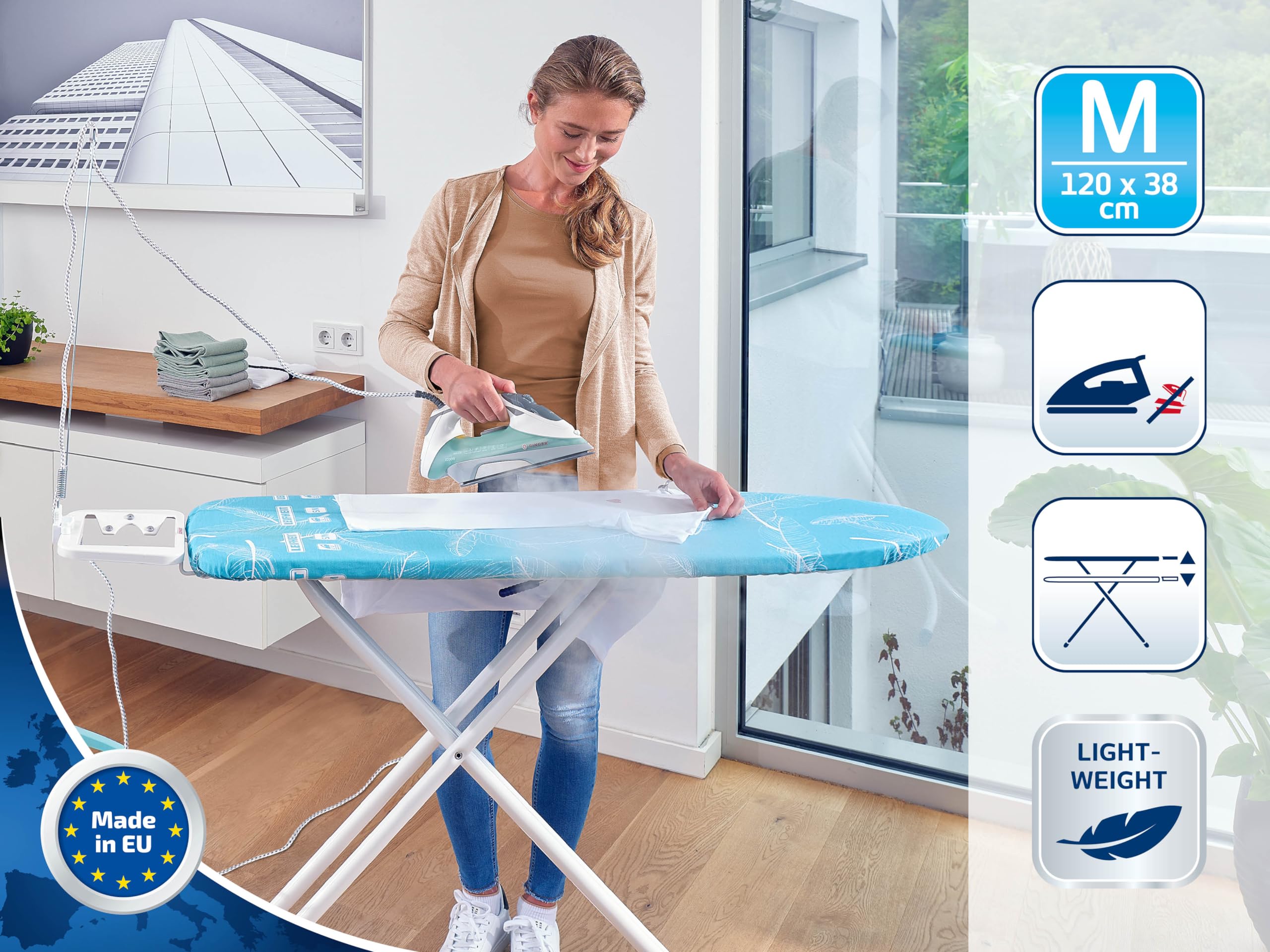 Amazon.com: Leifheit Air Board Compact Ironing Board for Steam