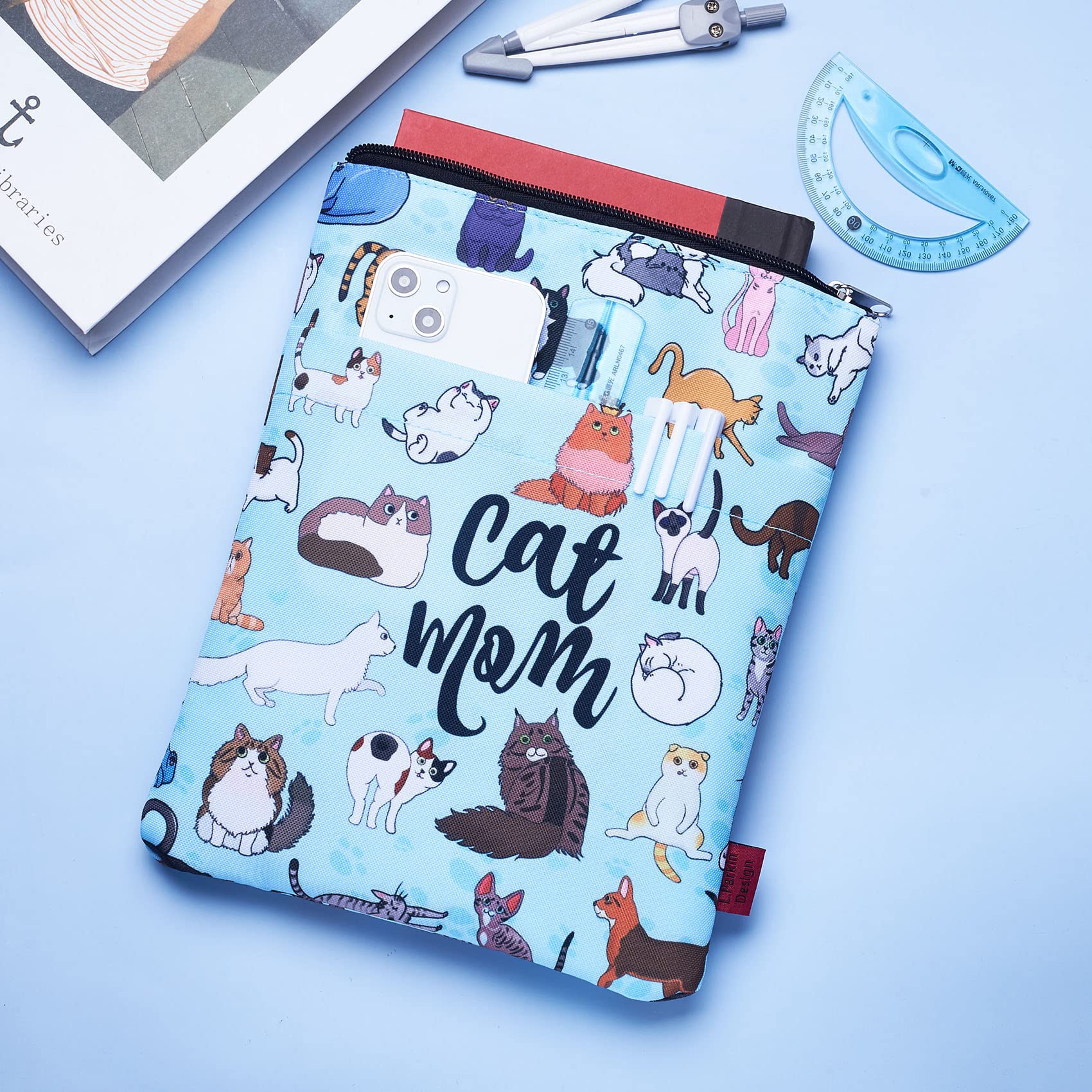 Amazon | LParkin Cat Mom ブックスリーブ ブックカバー 文庫本用 11