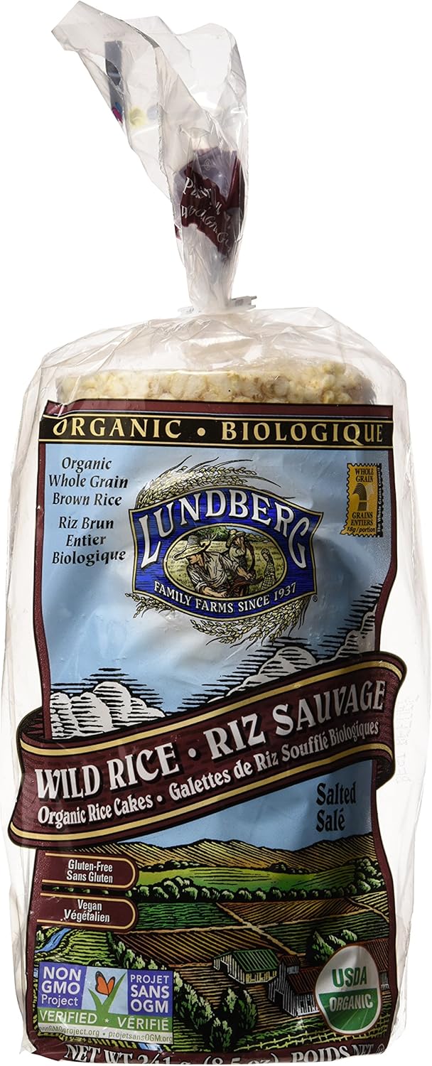 Lundberg Organic Wild Rice Cake, 241 Gram Amazon.ca Grocery