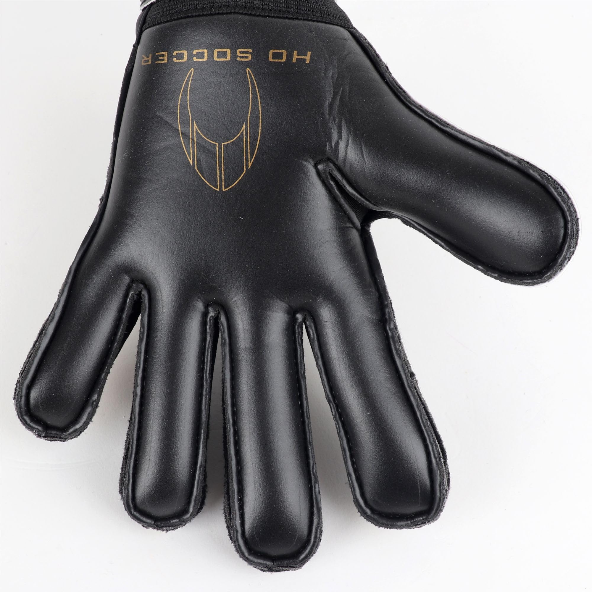 HO Soccer Guerrero Primary Protek Golden Team Guantes Portero con Protecciones Extraíbles Negro/Dorado 8