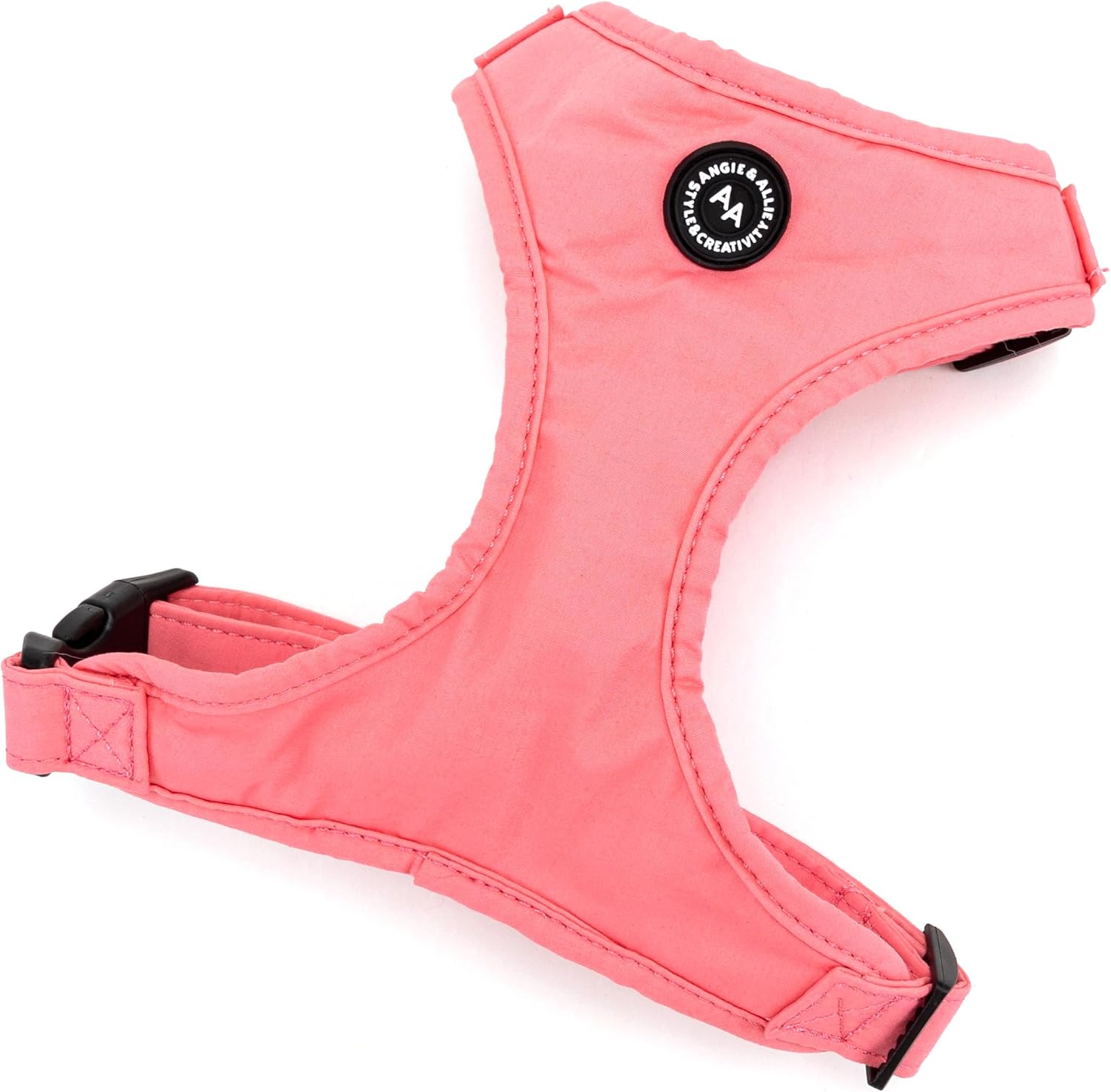 Angie and Allie Organic Cotton Dog Harness,No Pull Pet Harness with Leash D-Ring,Adjustable Soft Padded Dog Vest,Comfortable,Sustainable,Breathable and Stylish for Your Canine Companion