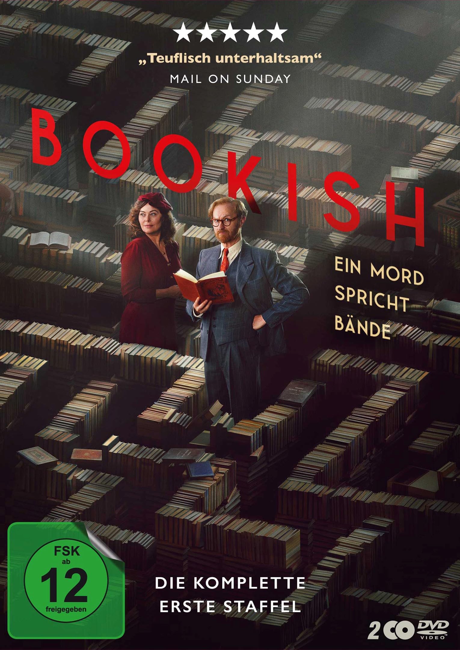 Bookish - Ein Mord spricht Bände. Die komplette erste Staffel [2 DVDs]