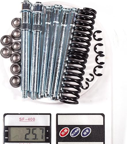 Miniatura 4 de 38416 Chevy C1500 2500 3500 Kit de reparación de muelle y buje de bisagra de puerta Tahoe GMC Yukon Truck SUV1988 1989 1990 1991 1992 1993 1994 1995