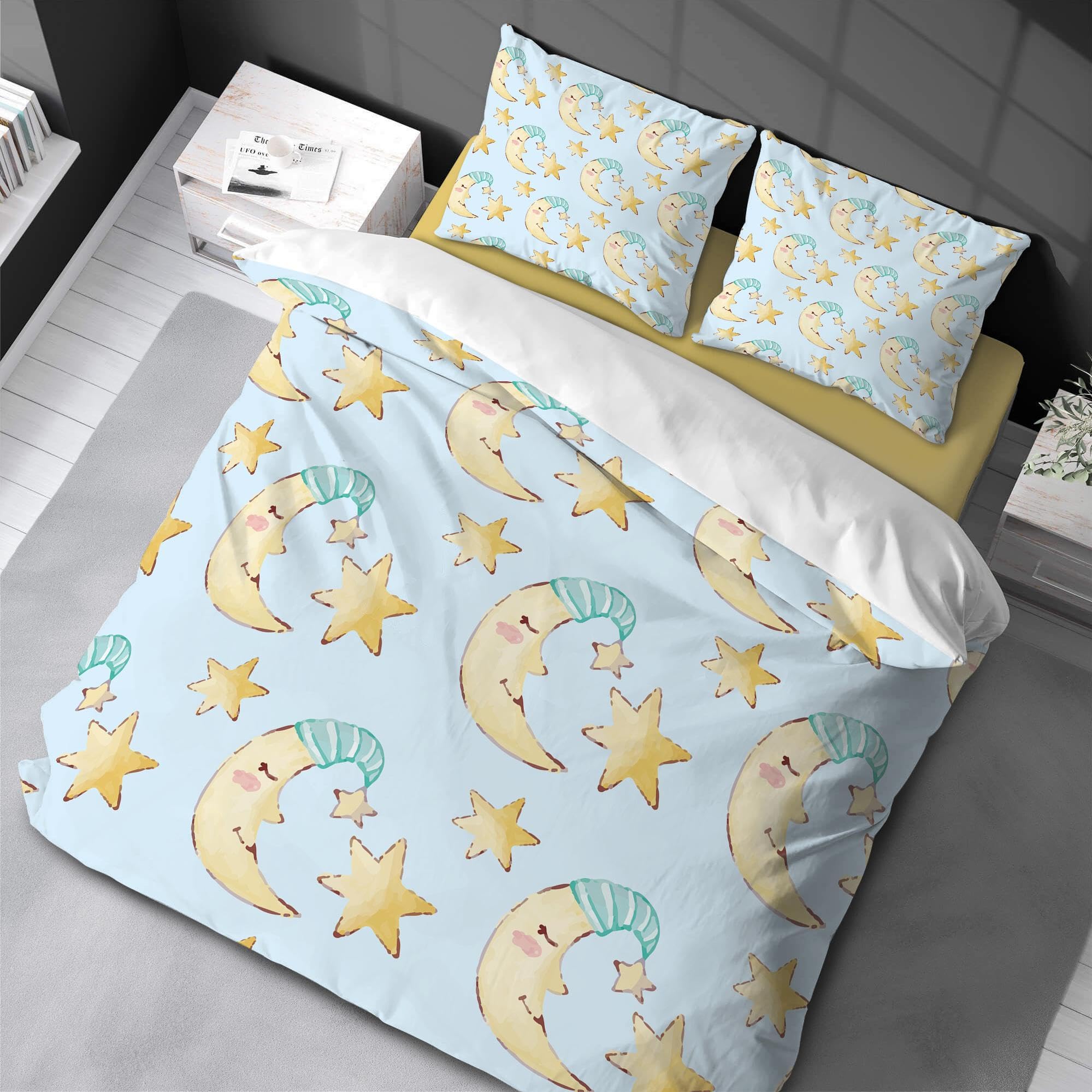 Parure de lit Aquarelle de qualité supérieure pour le sommeil paisible des enfants