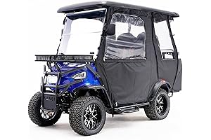 Kandi Enclosed Soft Cab for 4 Person Kruiser Golf Cart