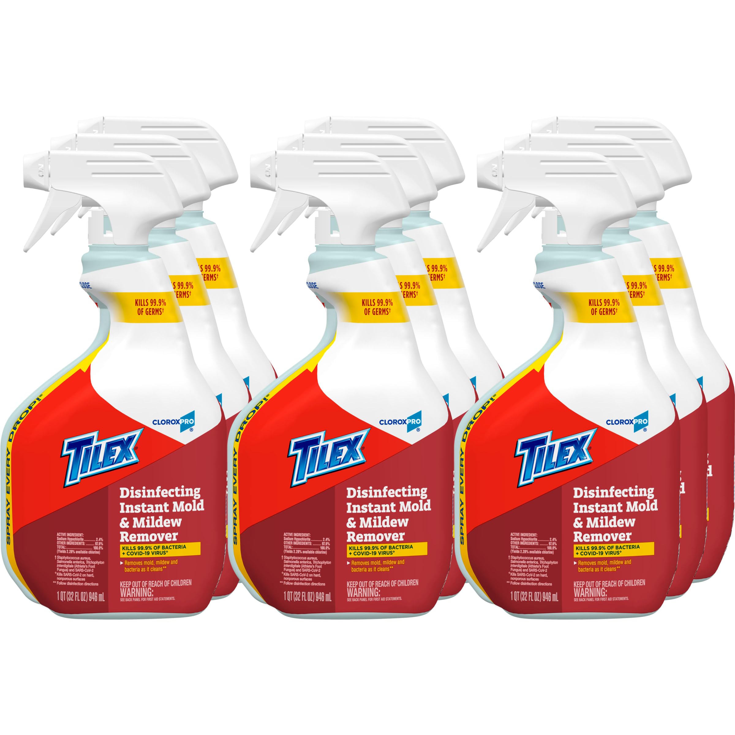Amazon.com: CloroxPro Tilex Disinfecting Instant Mold and Mildew
