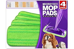 Reusable Mop Pads Compatible with Swiffer WetJet