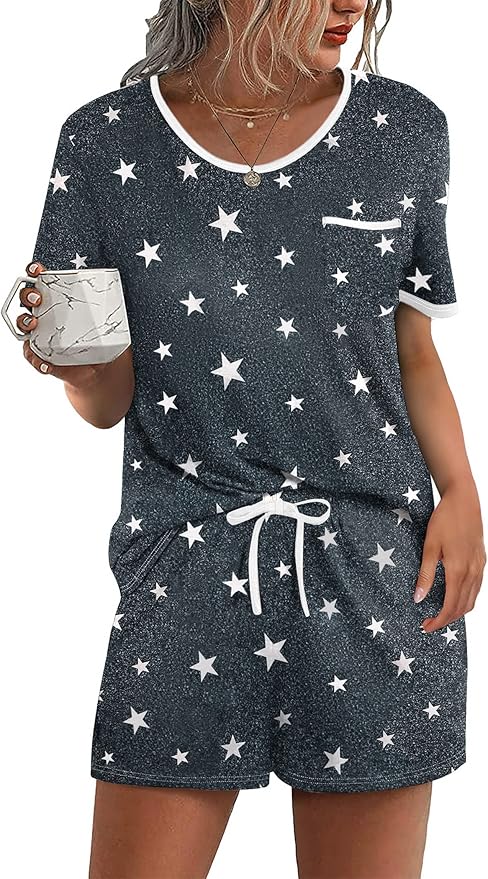 Pajama Set for Women 2 Piece Lounge Set