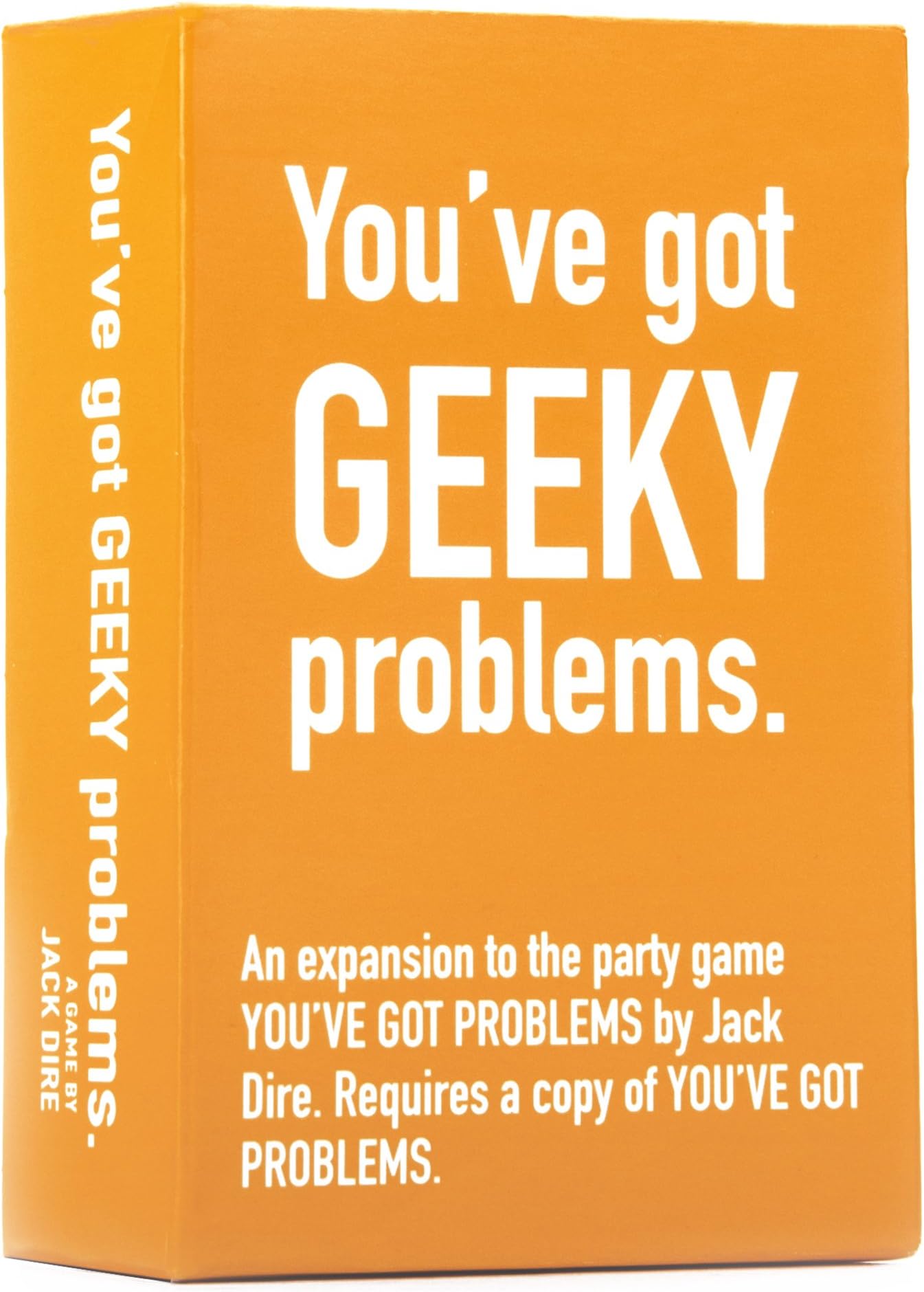 Jack Dire Studios You've GOT Geeky Problems Card Game | Geek, Nerd Reference Expansion to You've GOT Problems | Adds All Kinds of Geeky Perks & Problems