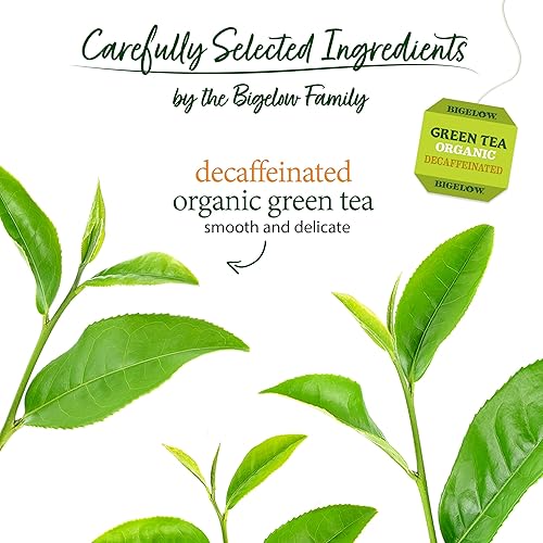 Vista 23 de Bolsas de té verde descafeinado Bigelow, 40 unidades (paquete de 6), té verde descafeinado, 240 bolsas en total