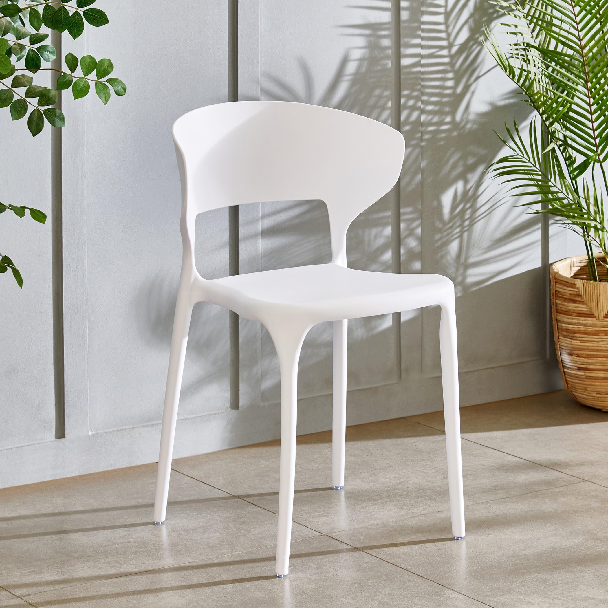Home Centre Capri NXT - White | Polypropylene | White-image-49