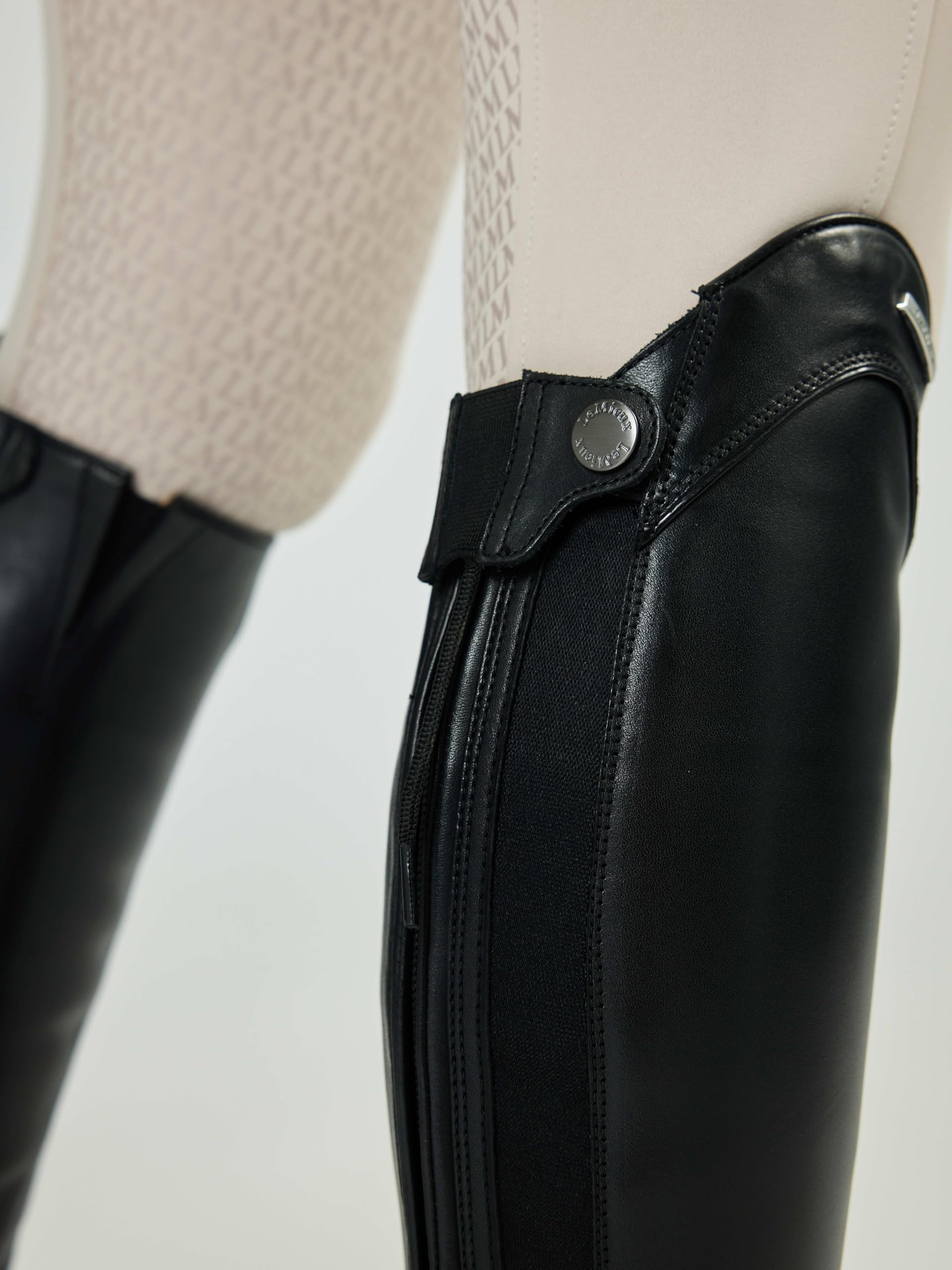 LeMieux Junior Field Riding Boot - Stivali lunghi da equitazione per bambini, in pelle, altezza normale