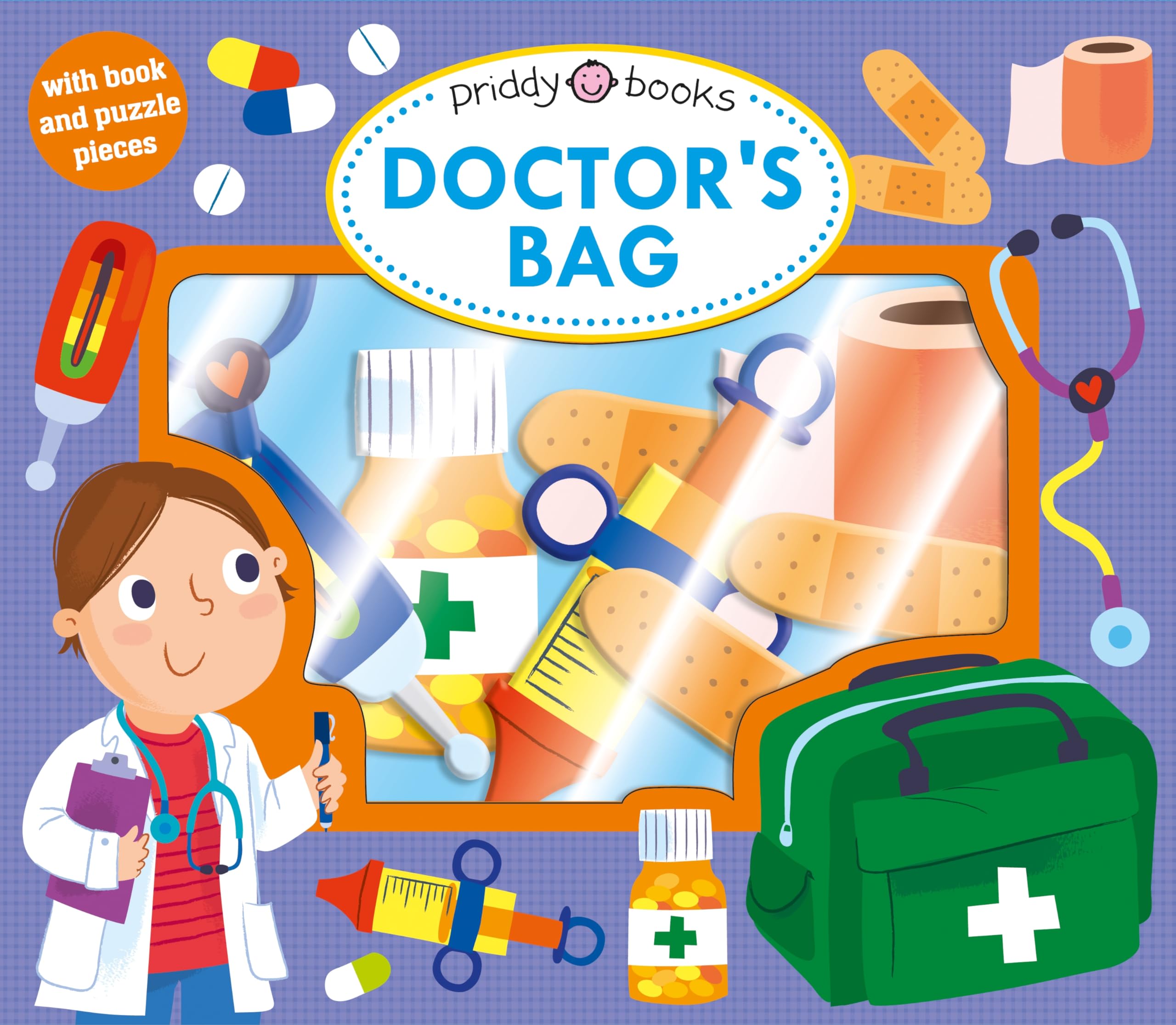 Roger Priddy Doctor's Bag Book - Children's Book - Fiction