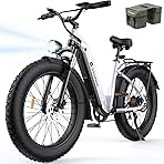 isinwheel U8 Plus Electric Bike for Adults,1500W Peak Motor Hydraulic Brake Ebike,Max 20/28MPH 75-105Miles Electric Bicycle with 13AH/18AH Battery,26