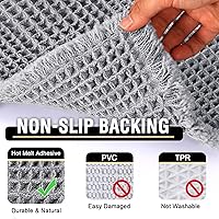 Vista 5 de H.VERSAILTEX Waffle Bath Mat Super Absorbent Bathroom Mats Non Slip Bath Rugs for Bathroom Floor Machine Washable Ultra Soft Bathroom Rugs for