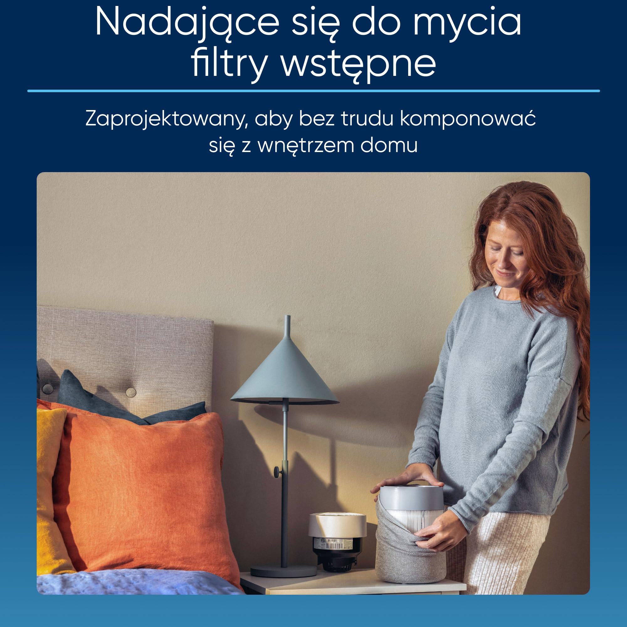 BLUEAIR Mini oczyszczacz powietrza, kompaktowe oczyszczanie powietrza, usuwa 99,97% kurzu, pyłków i dymu, cichy i przenośny, do sypialni i biura, Blue Pure Mini Max oczyszczacz powietrza
