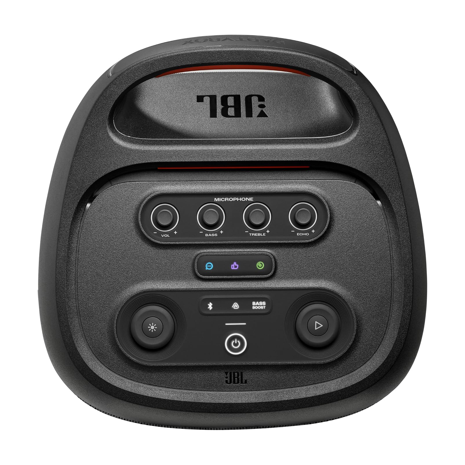 JBL PartyBox 720 Speaker Bluetooth Wireless, Nero | Gioco di Luci Dinamico, Autonomia di 15 Ore, Resistenza IPX4, JBL Pro Sound e Connessione Multi-speaker Auracast