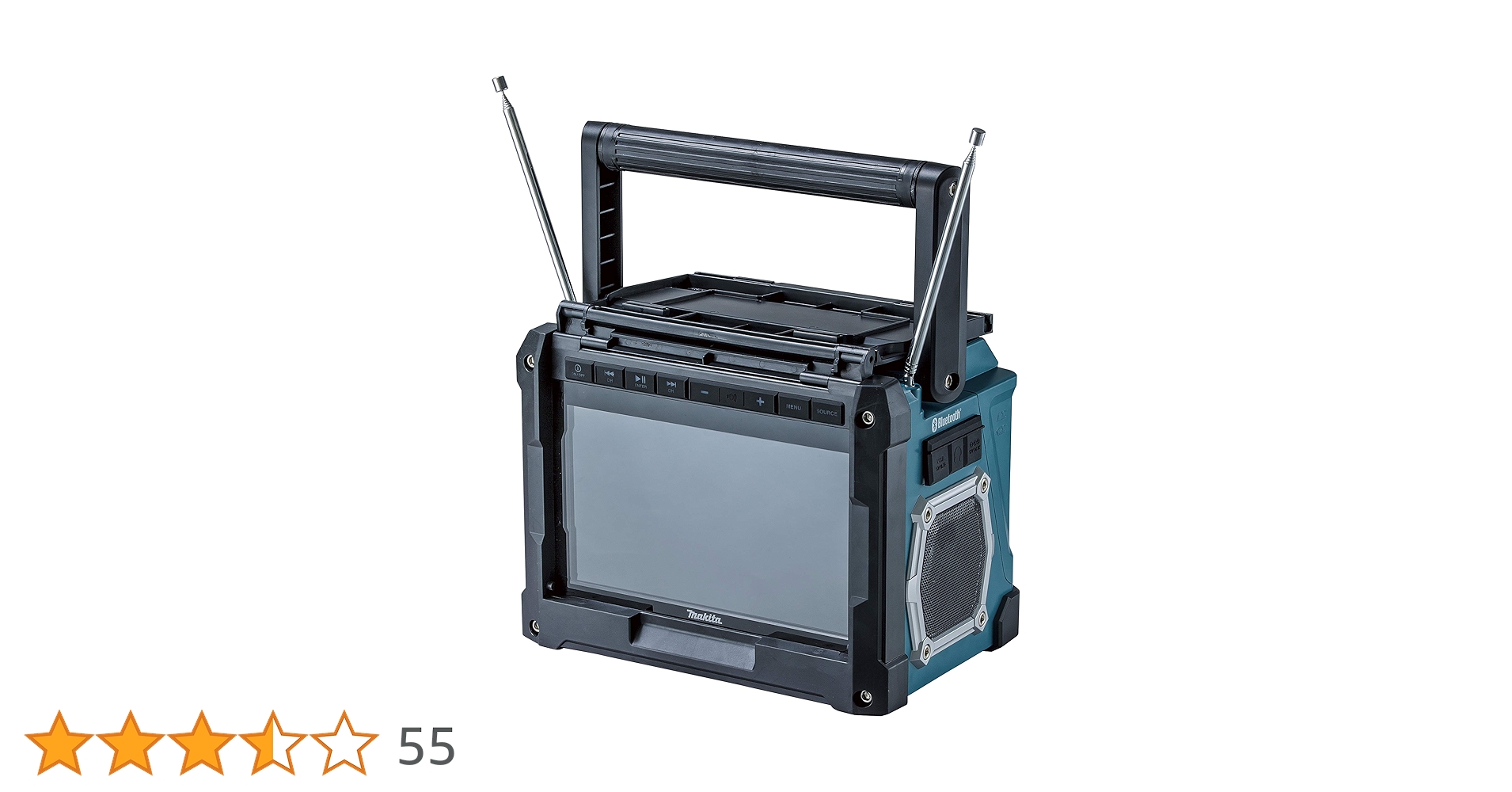 【超美品】Makita ポータブルテレビ Amazon.co.jp: Makita Rechargeable TV TV 100 Battery Charger