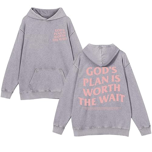 Christian Graphic Hoodies for Women God Bible Verse Oversized Hoodie
