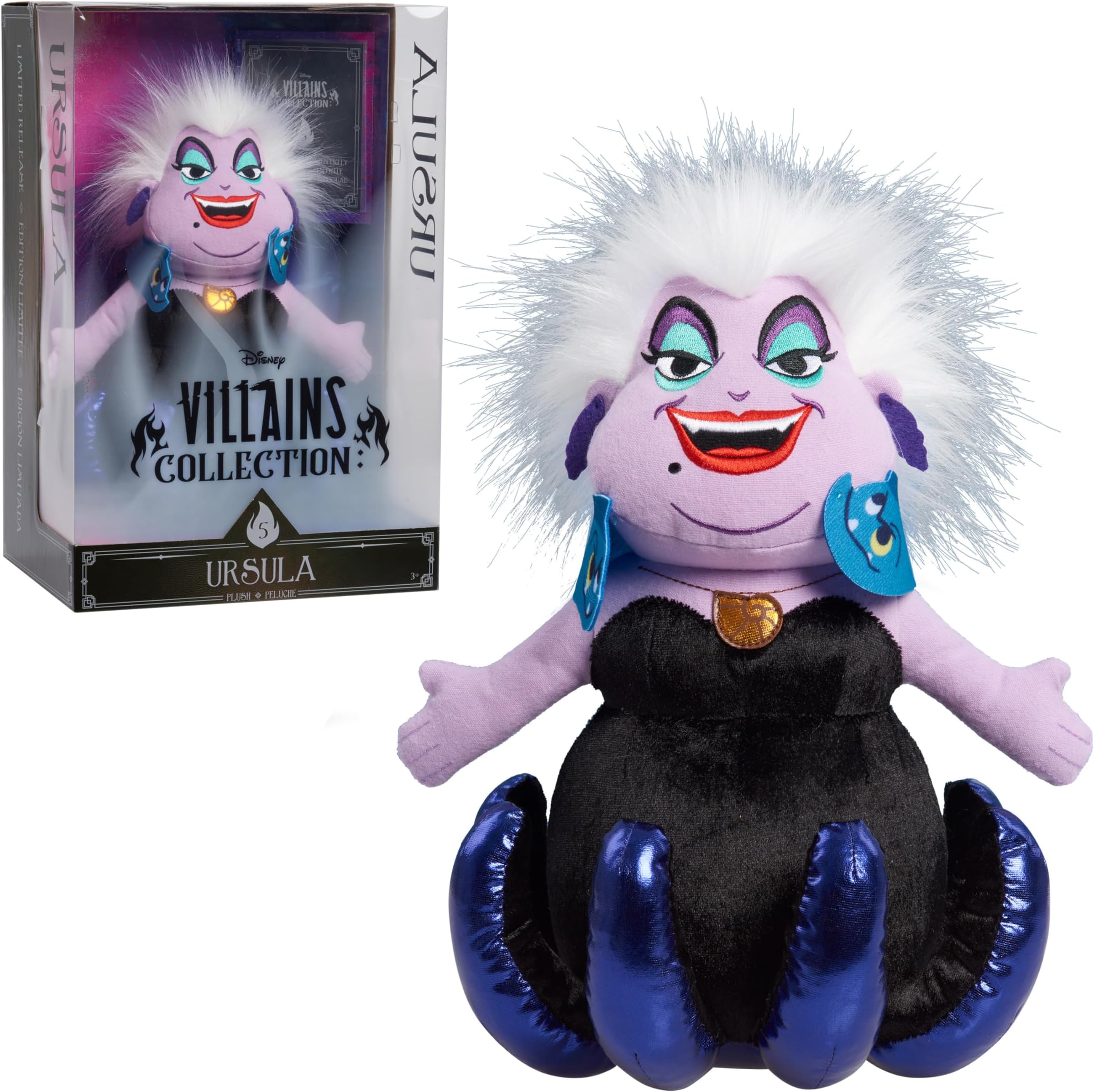 Just Play Disney Villains - Ursula 子供用おもちゃ 対象年齢3歳以上
