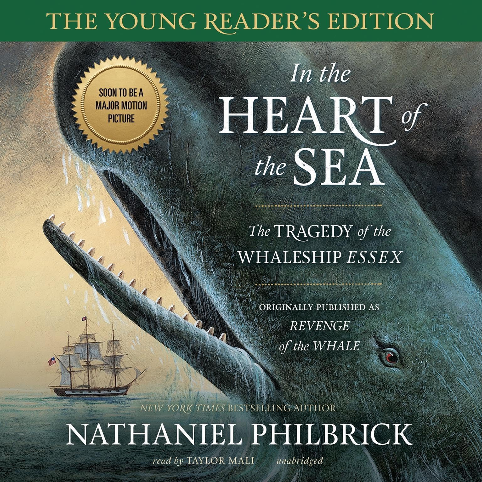 Cover art for In the Heart of the Sea: Young Reader's Edition