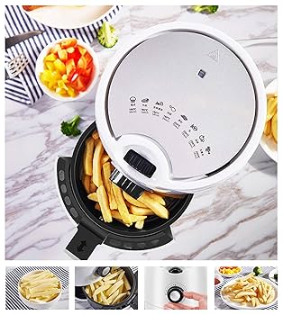 Amazon.co.jp: エアフライヤー、2.4Lの小さな8 in 1マルチ
