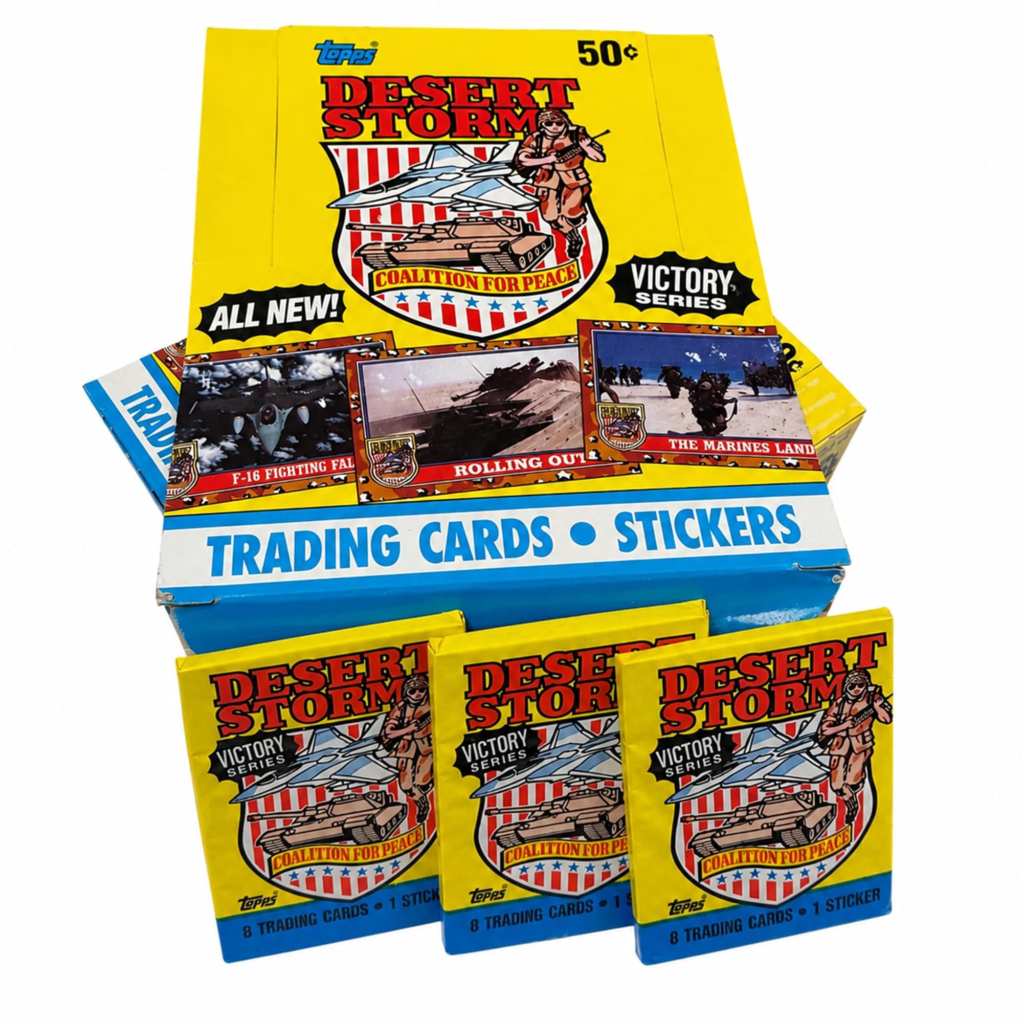 desert storm booster box Topps Coalition for Peace Trading Cards Thickness:5ml Cards contain statistical data Pokemon TCG Pocket: Excess Non TCG Pokemon