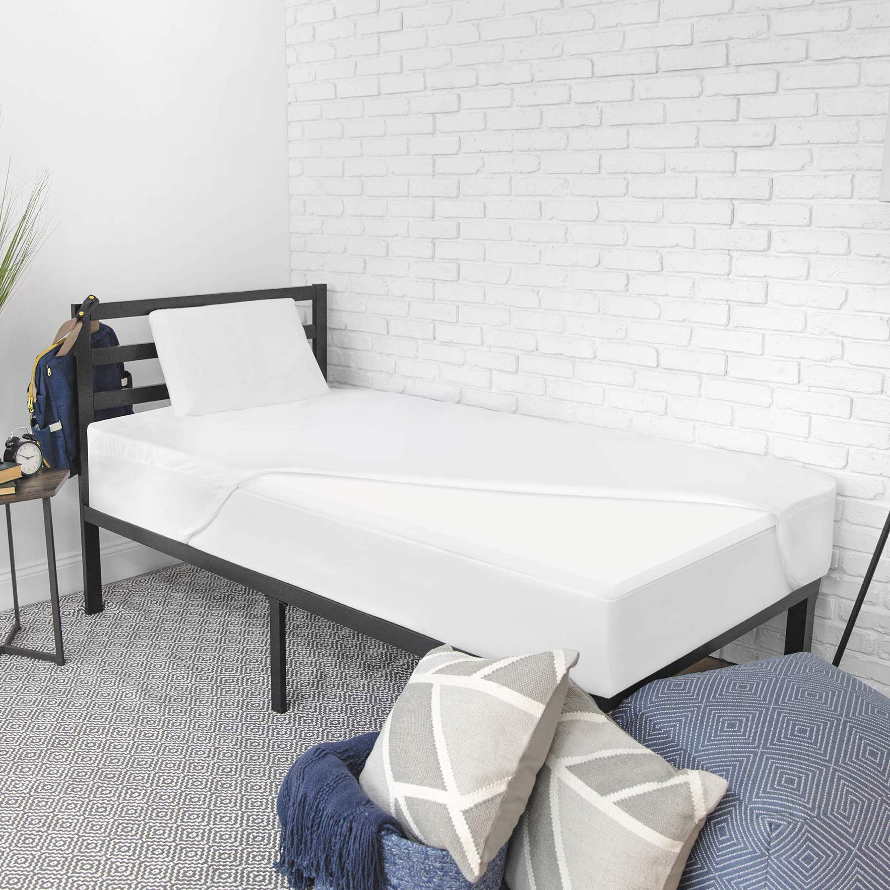 SensorPEDIC ThinkSmart Essentials bedding bundle, Full, White