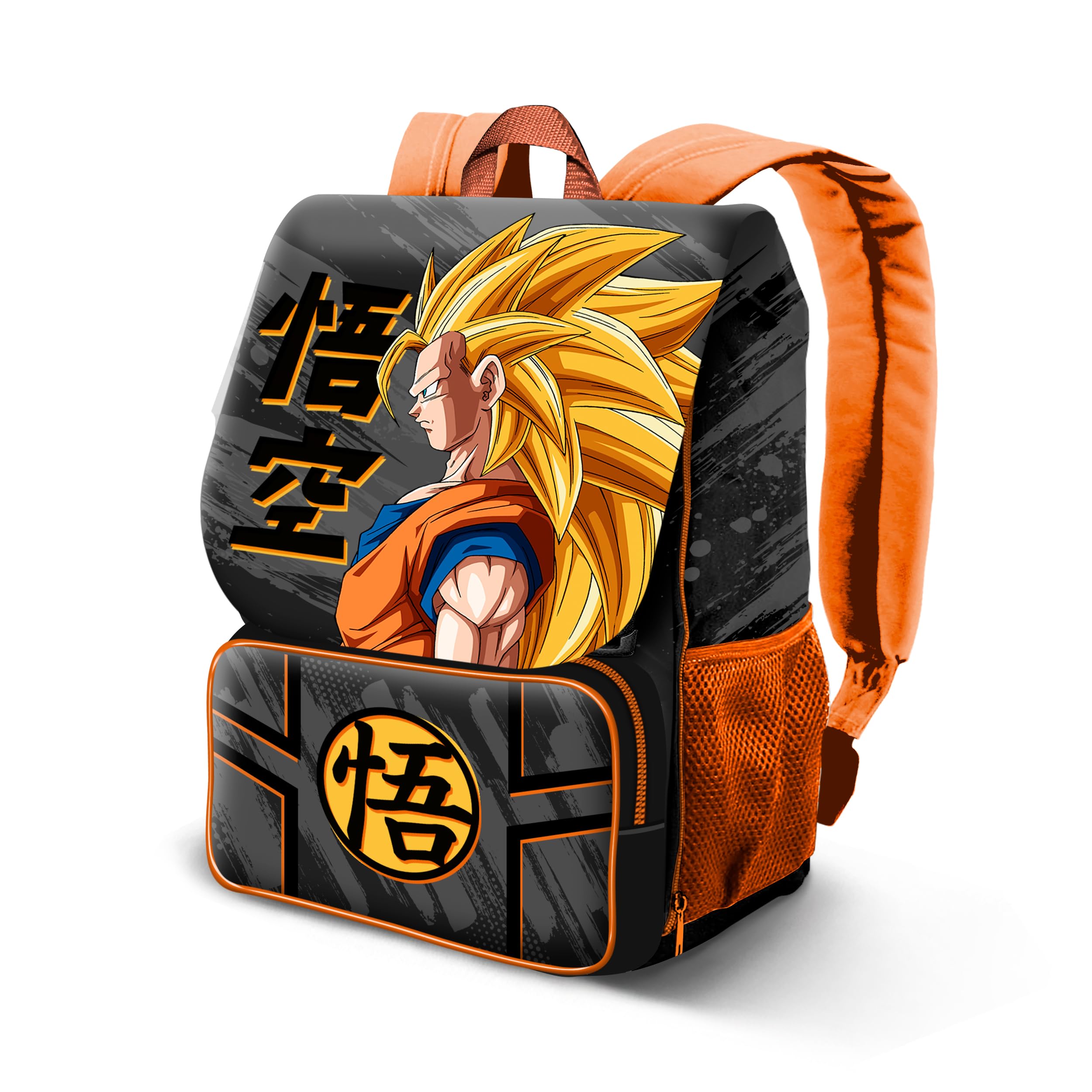 KARACTERMANIADragon Ball Warrior-EXP Expandable Backpack, Multi-Colour, 30 x 45 cm, Capacity 28 L