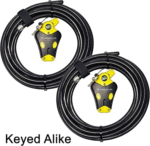 Miniatura 2 de Master Lock 8413 Python - Cerraduras de cable (Maestra)