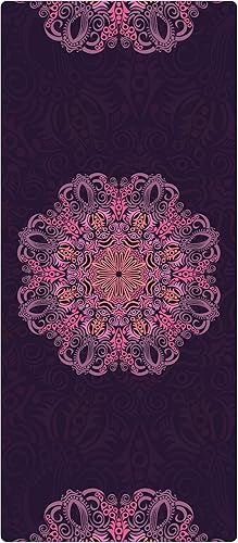 Miniatura 2 de nuveti Suede TPE Yoga Mat Eco Friendly Non Slip Yoga Mats with Carrying Bag,72"x32" Extra Thick 8MM Exercise & Workout Mat for Yoga, Pilates and