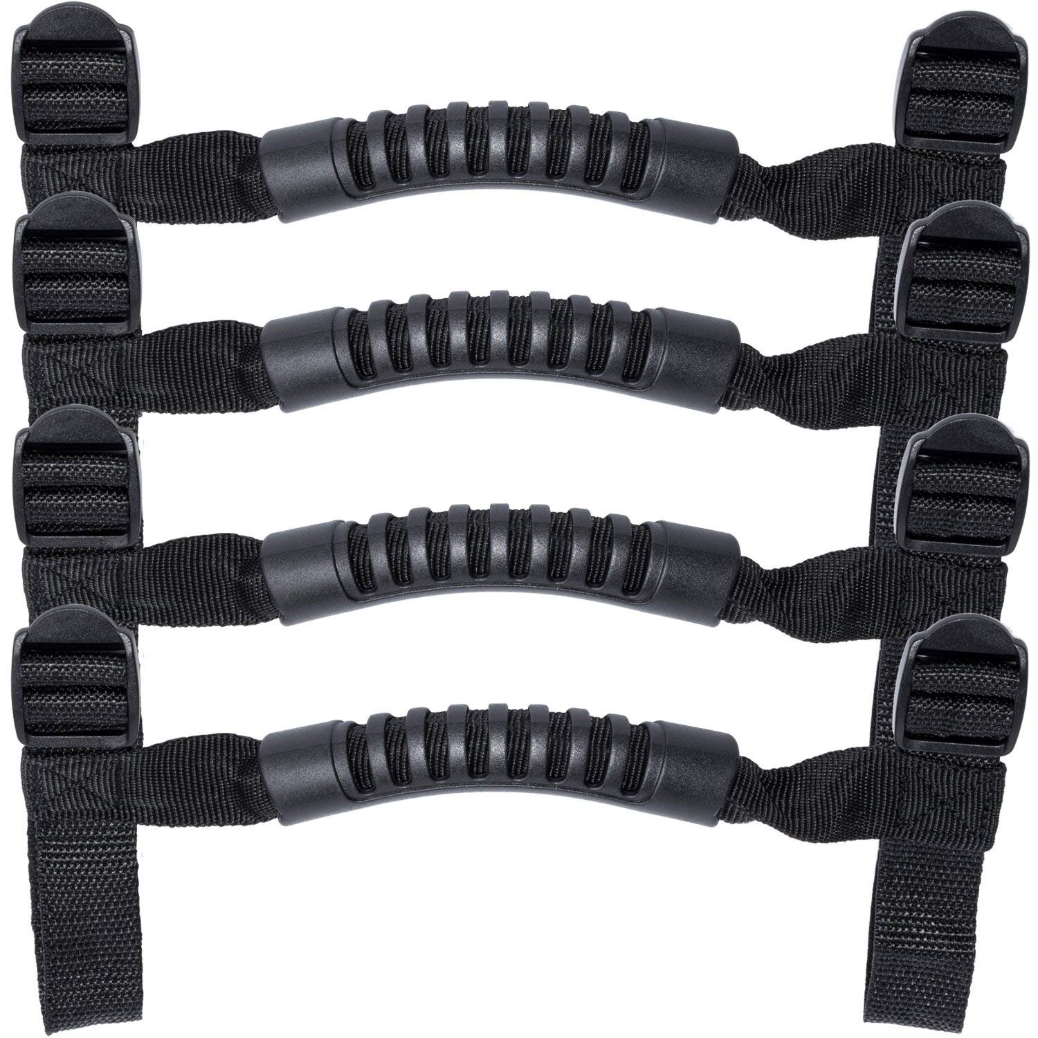 4 STÜCKE Überrollbügel Haltegriffe Griff Stark Langlebig für Jeep Wrangler YJ TJ JK JKU JL JLU Sport Sahara Freiheit Rubicon X Unlimited 1995-2018