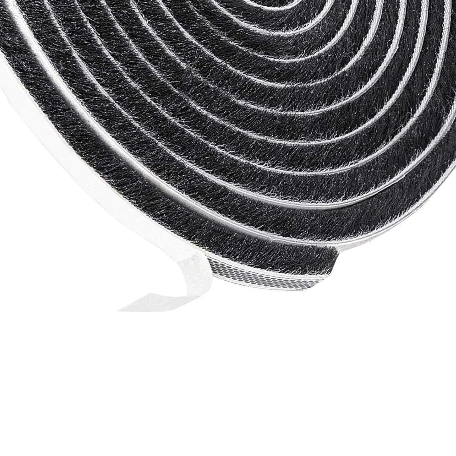Kaeltsyn Black Draft Blockers Effective Insulation Strips With Strong Adhesive Weather Stripping Door Seal For Window Doors Sealing