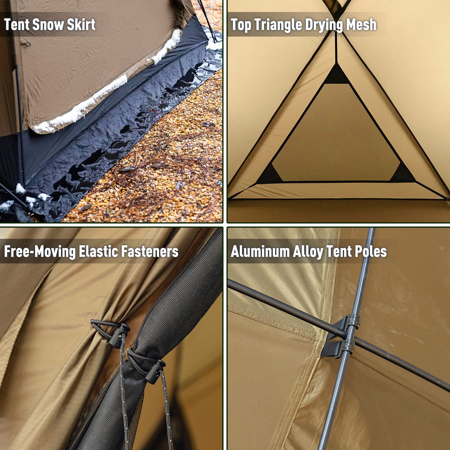 Dome X4 | Freestanding Dome Hot Tent | POMOLY (with a Fireproof Ground  Sheet) : Amazon.co.uk: Sports u0026 Outdoors