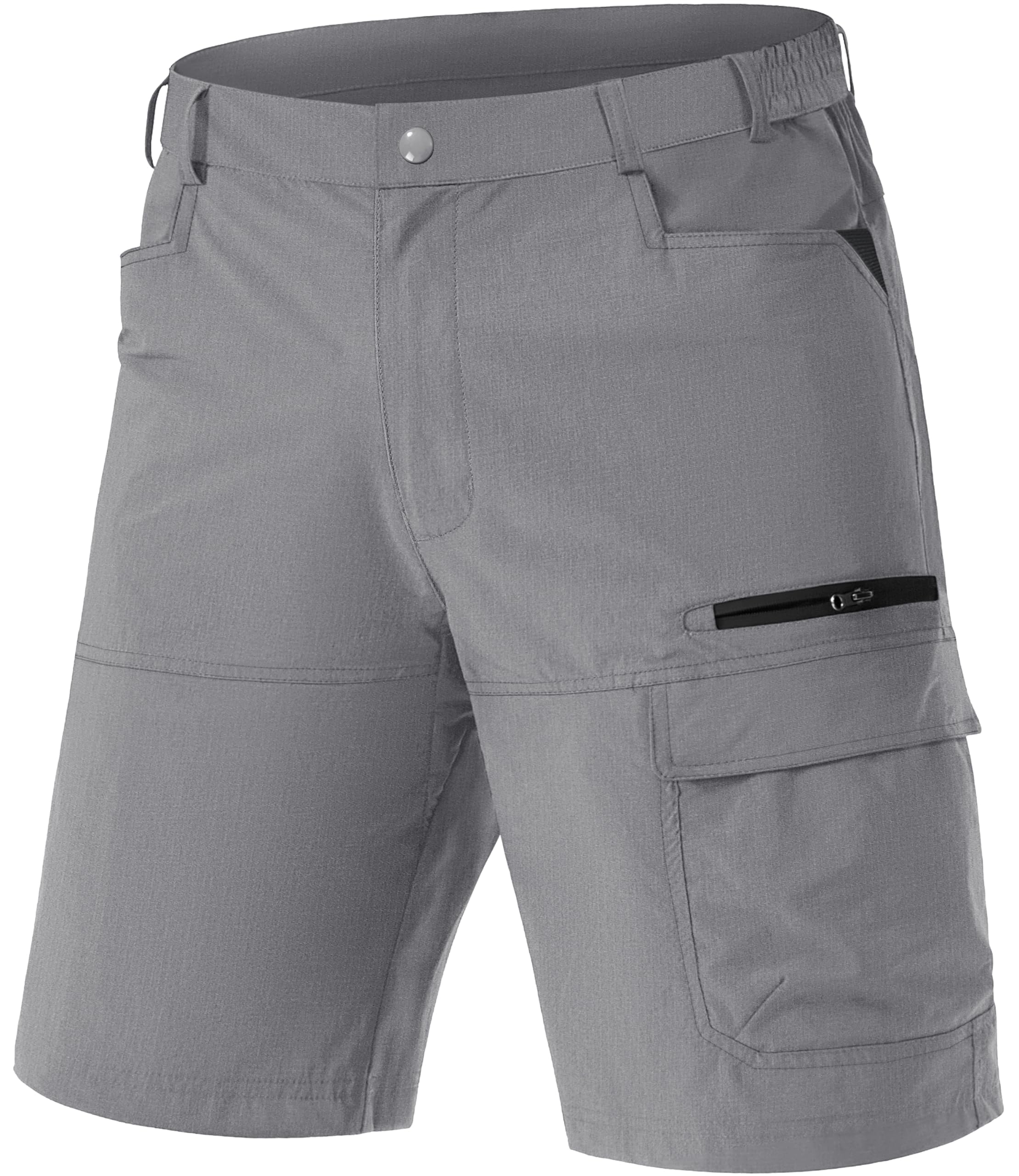 TACVASEN Uomo Pantaloncini Cargo da Arrampicata ad Asciugatura Rapida con Multi Tasche
