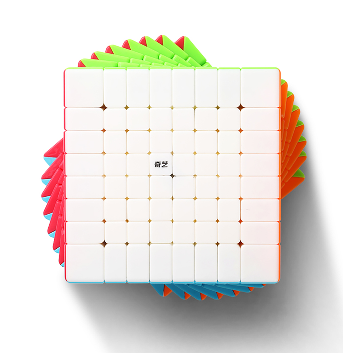Watch Qiyi 8x8 Speed Cube Stickerless 70MM QY 8x8 Puzzle Cube on