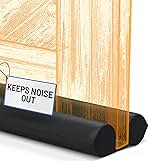 Everlasting Comfort Under Door Draft Stopper - Under Door Sound Blocker, Soundproofing, Blocks Cold Air, Hot Air & Noise, Easy Install, No Adhesive - Gap Filler , Sound Proof Bottom Seal 30